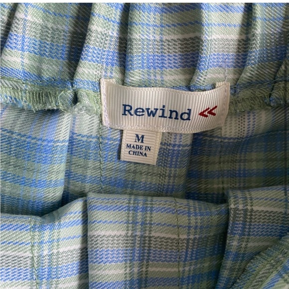 Plaid vintage 90s cool smart mini skirt - Picture 4 of 7